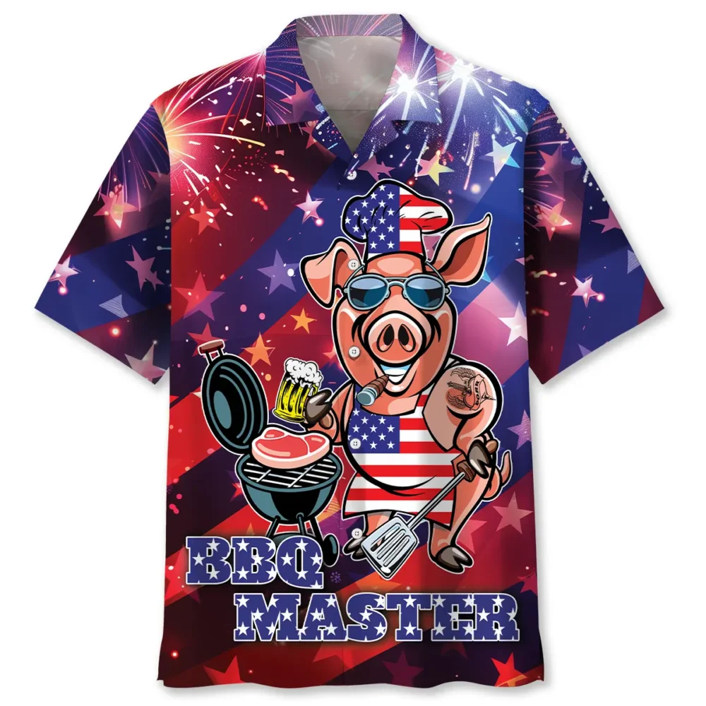 Funny BBQ Master 4th Of July Hawaiian Shirt BS2763873 - Been Store