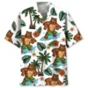 Funny Bear Surfing Hawaiian Shirt BS2763762 - Been Store