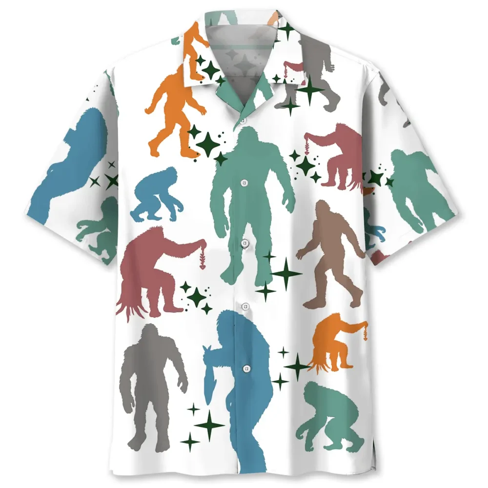 Funny Bigfoot Hawaiian Shirt BS2763433 - Been Store