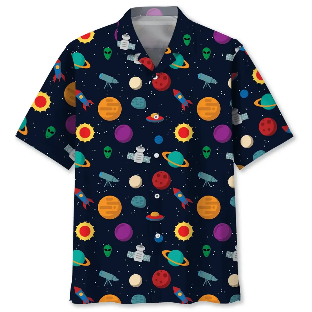 Funny Space Hawaiian Shirt BS2763060 - Been Store