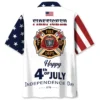 Happy 4th of July USA Firefighter Hawaiian Shirt BS2763961 - Been Store