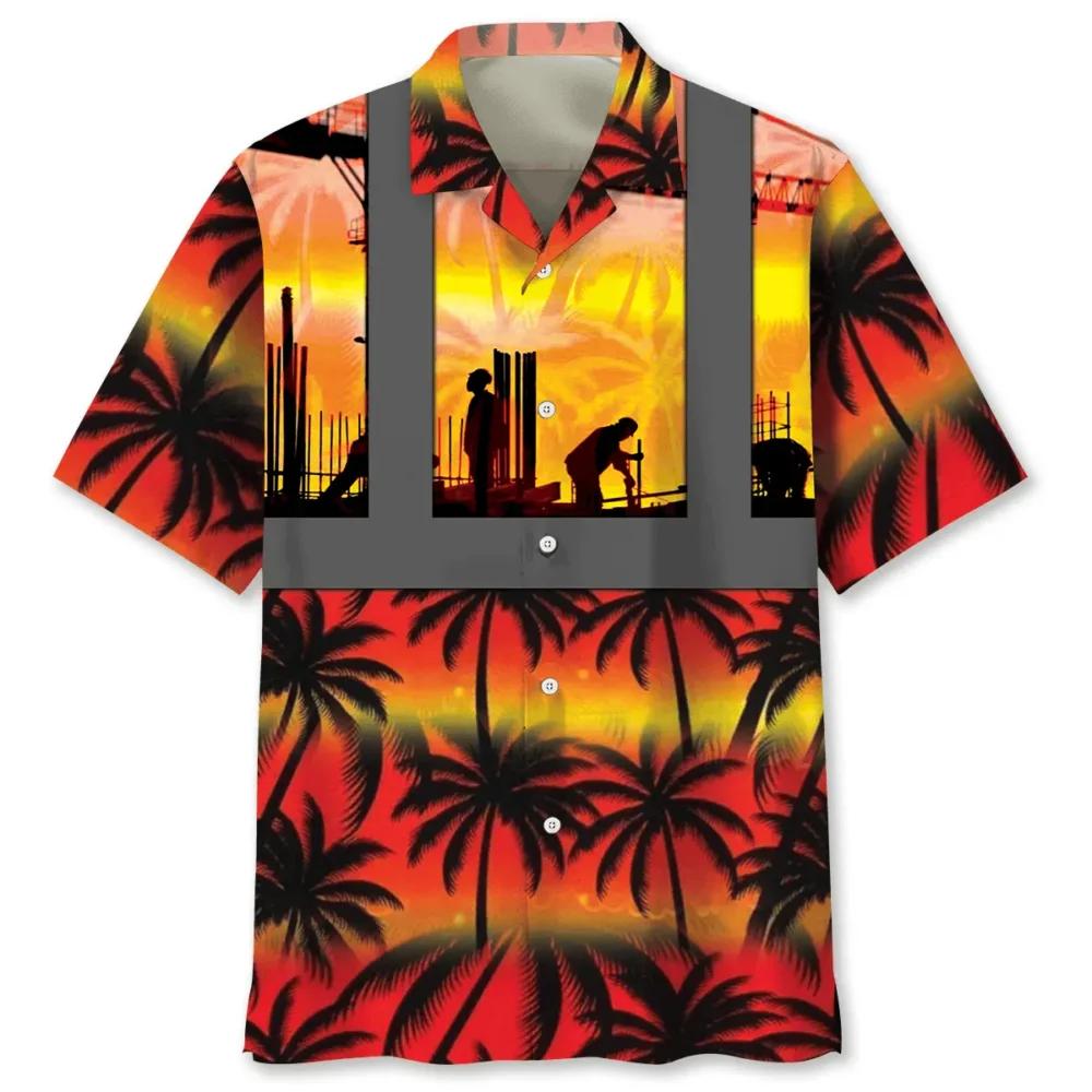 I Can Build That Construction Worker Hawaiian Shirt BS2763930 - Been Store