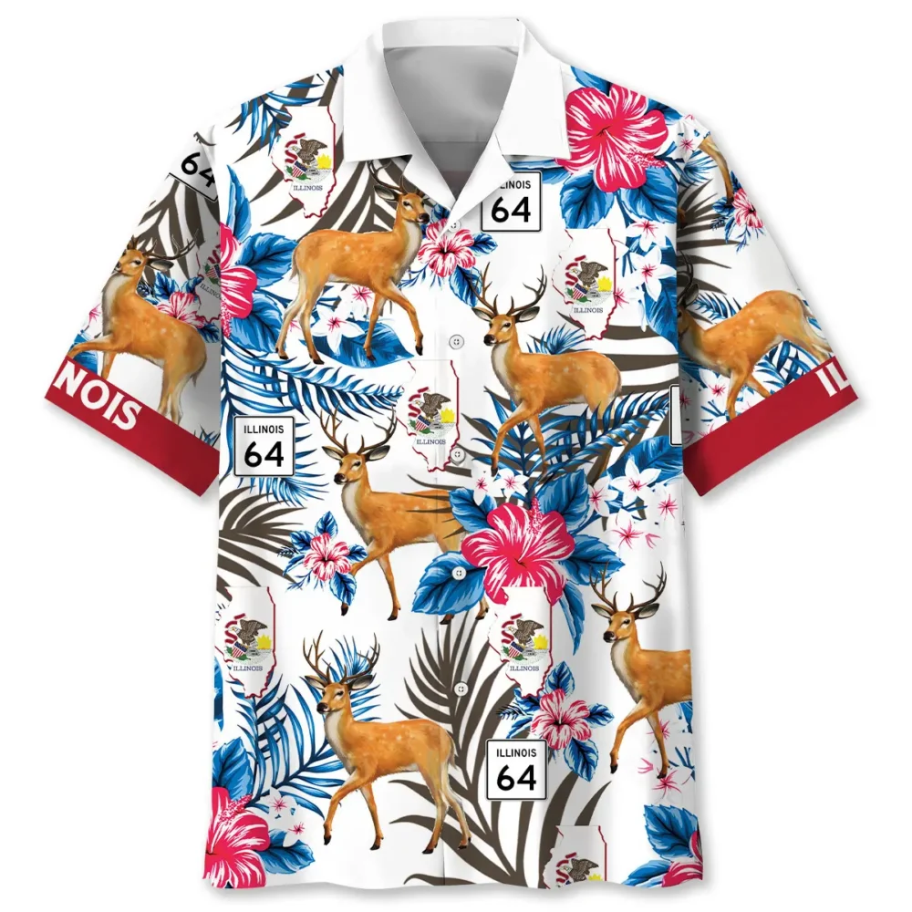 Illinois Proud Hawaiian Shirt BS2763722 - Been Store