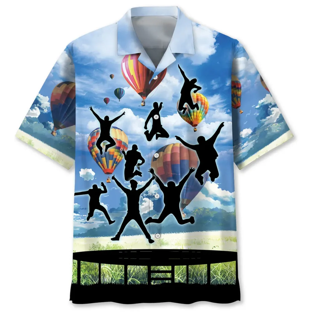 Jumping Trampoline Hawaiian Shirt Men BS2763202 - Been Store