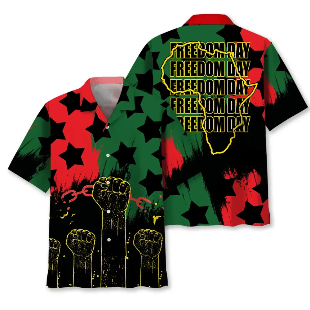 Juneteenth Black Freedom Pride Hawaiian Shirt BS2763844 - Been Store