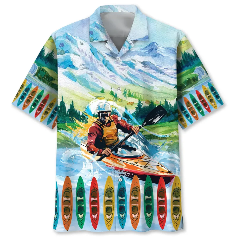 Kayaking Racing Hawaiian Shirt BS2763098 - Been Store