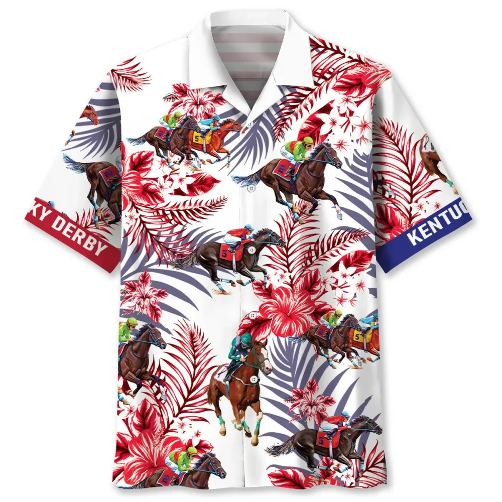 Kentucky Racing Hawaiian Shirt BS2763562 - Been Store