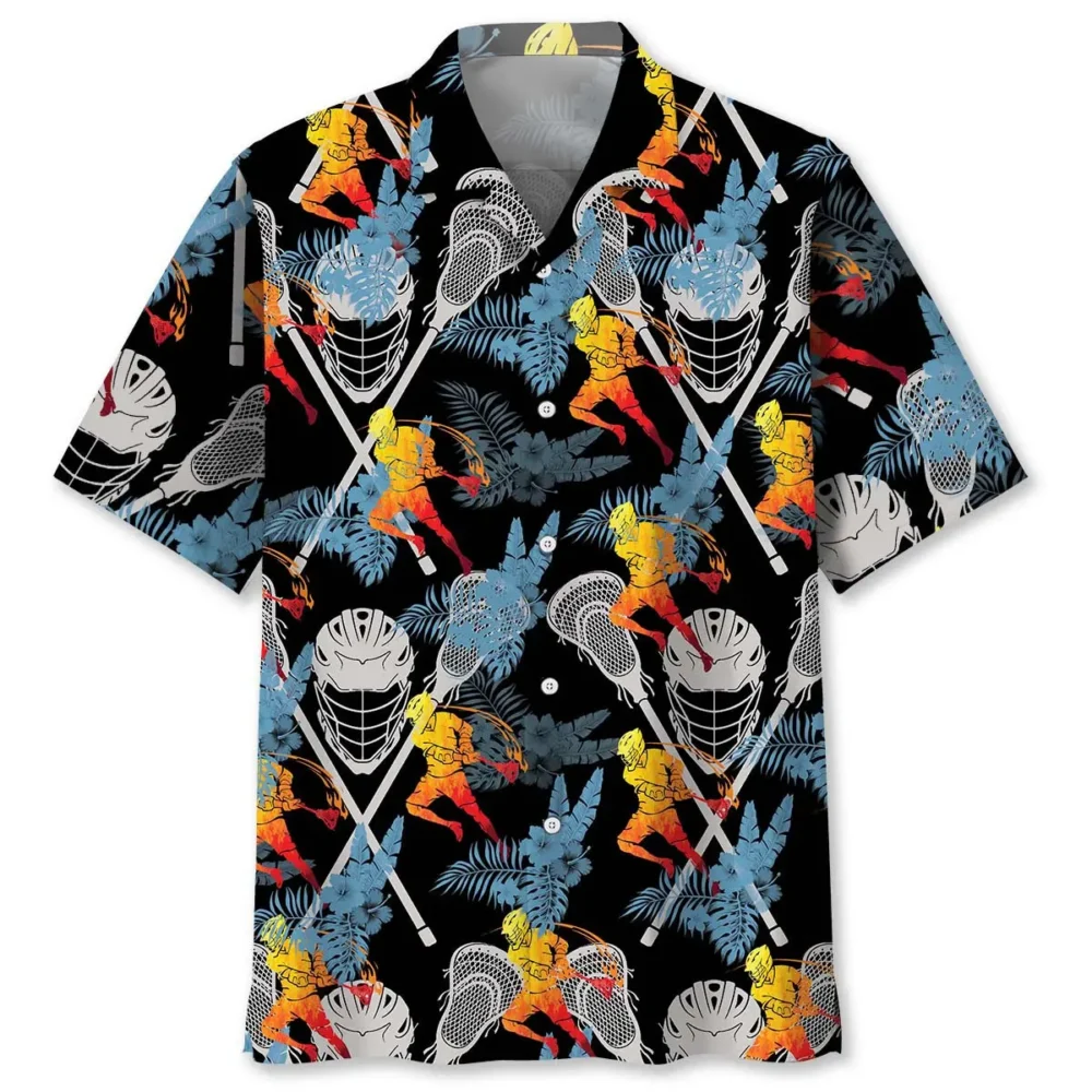 Lacrosse Tropical Hawaiian Shirt BS2762979 - Been Store