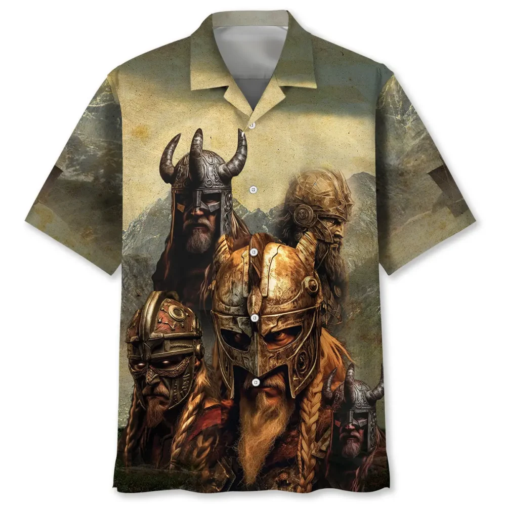 Legendary Viking Warrior Hawaiian Shirt BS2763004 - Been Store