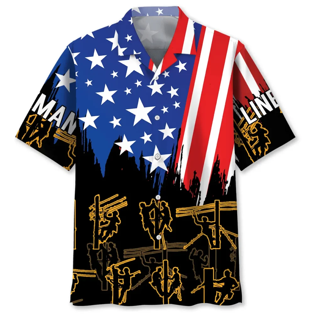 Lineman Proud Hawaiian Shirt BS2763805 - Been Store