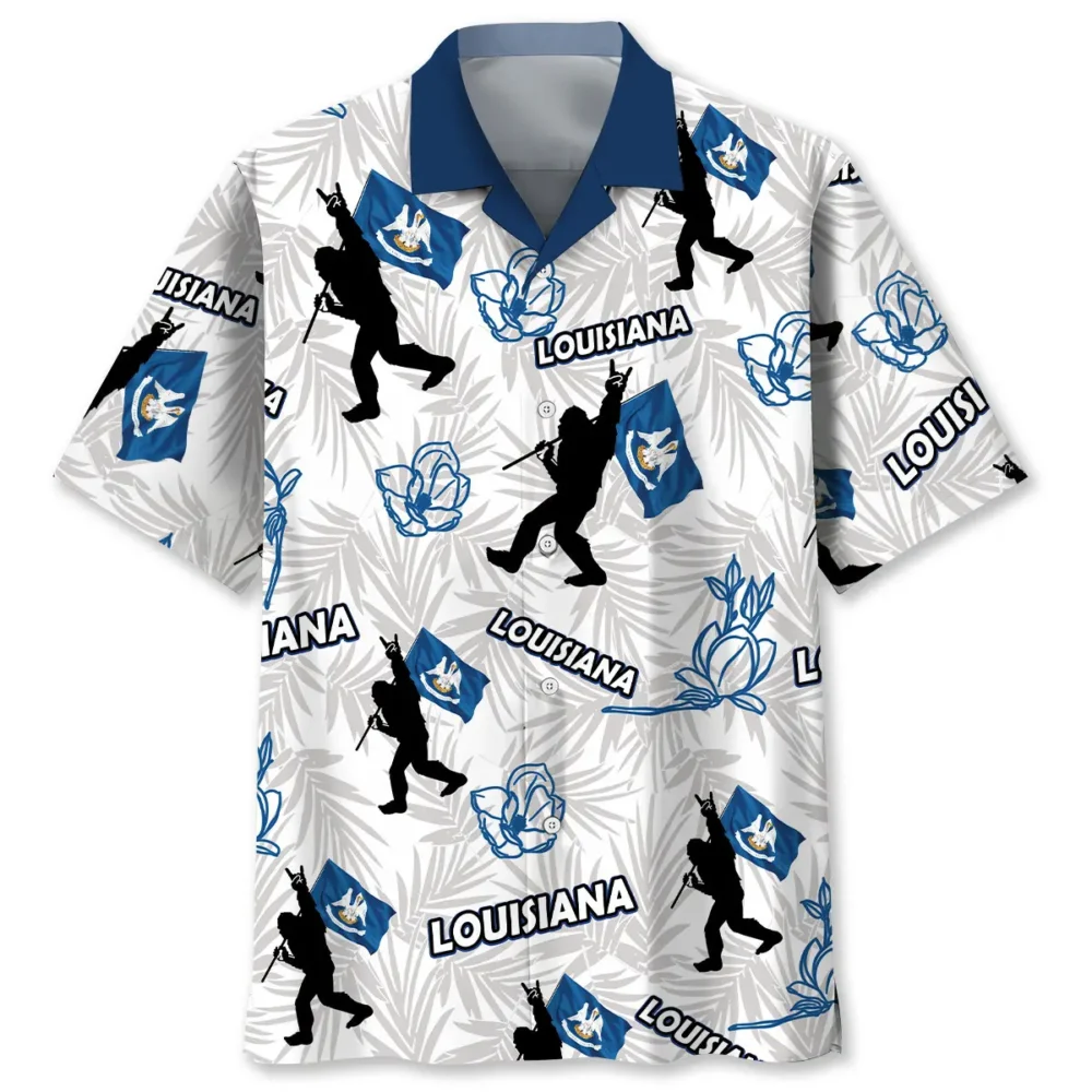 Lousiana Bigfoot Hawaiian Shirt BS2763552 - Been Store