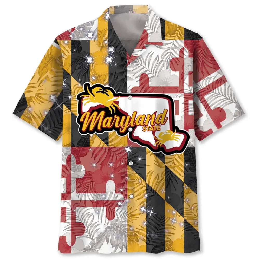 Maryland Proud Vintage Hawaiian Shirt BS2763840 - Been Store