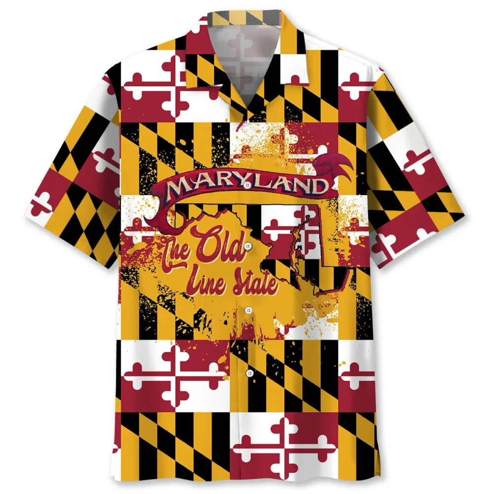 MaryLand The Old Line State Proud Hawaiian Shirt BS2763821 - Been Store