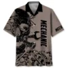 Mechanic Skull Hawaiian Shirt BS2763681 - Been Store