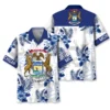 Michigan State Flag Proud Hawaiian Shirt BS2763862 - Been Store