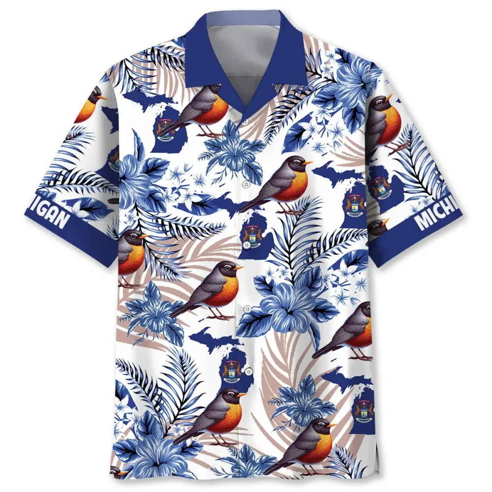 Michigan State Proud Hawaiian Shirt BS2763799 - Been Store