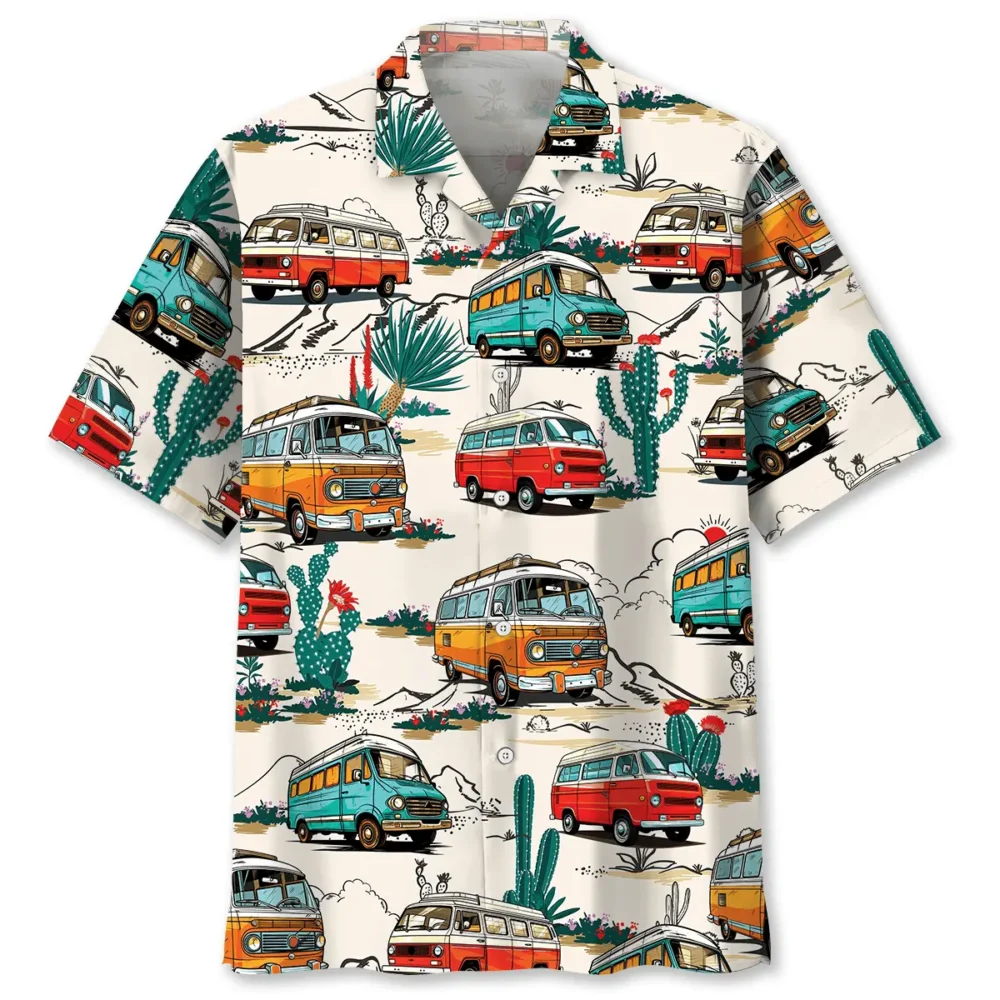 Minivan Car Hawaiian Shirt BS2763328 - Been Store
