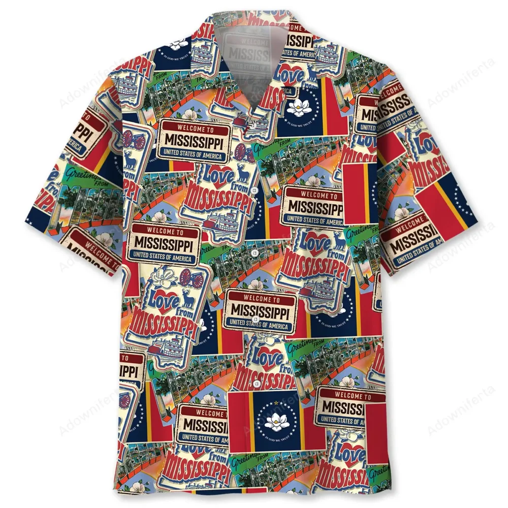 Mississippi Proud Vintage Hawaiian Shirt BS2763804 - Been Store
