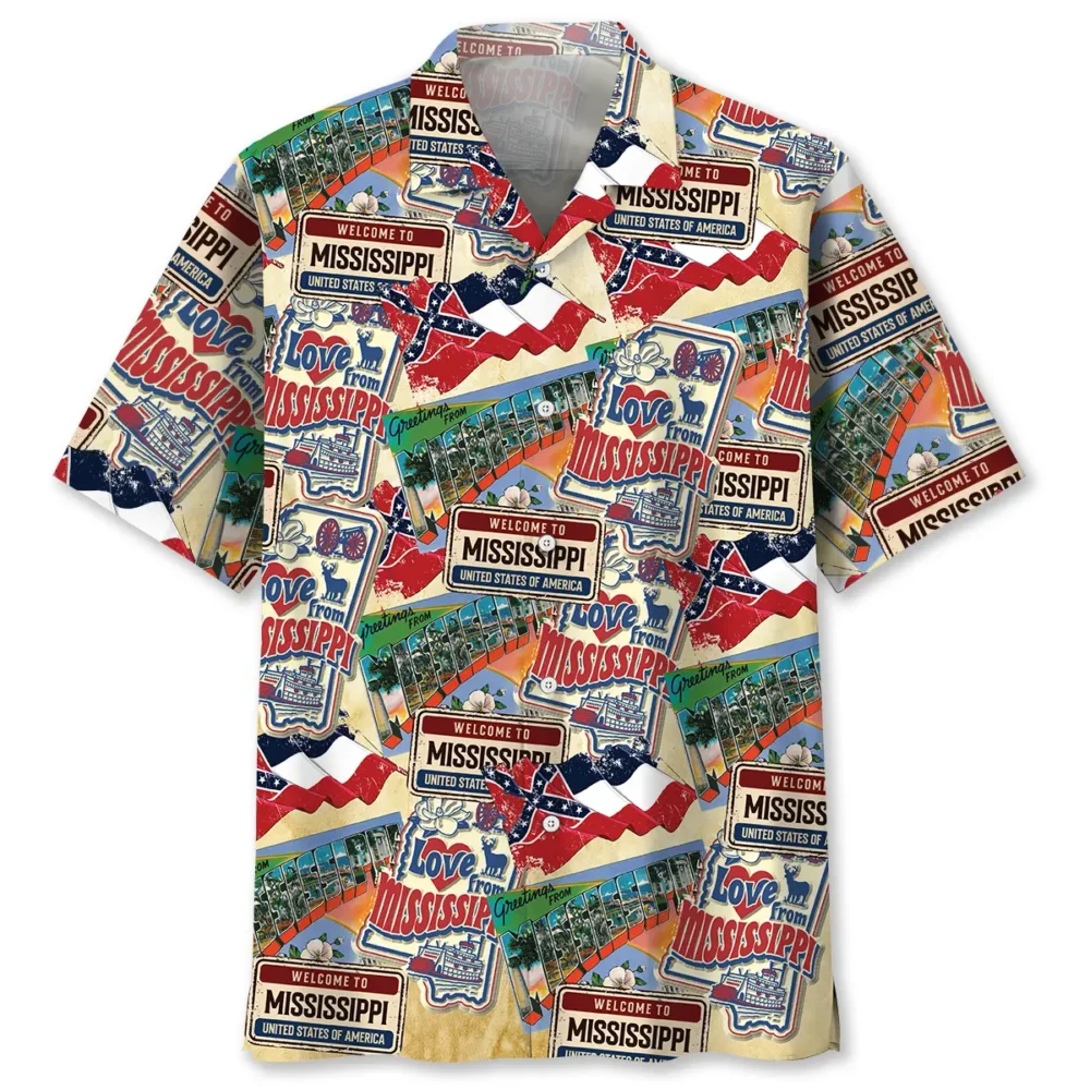 Mississippi State Vintage Art Hawaiian Shirt BS2763773 - Been Store