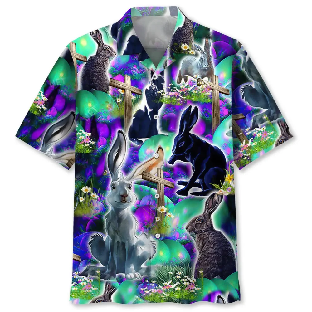 Neon Style Easter Day Hawaiian Shirt BS2763339 - Been Store