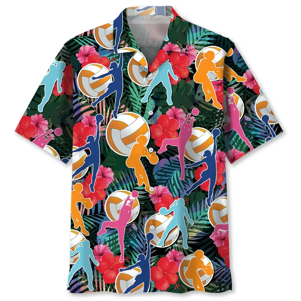 Netball Tropical Hawaiian Shirt BS2763290 - Been Store