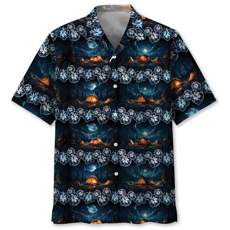 Night Camping Hawaiian Shirt BS2763710 - Been Store