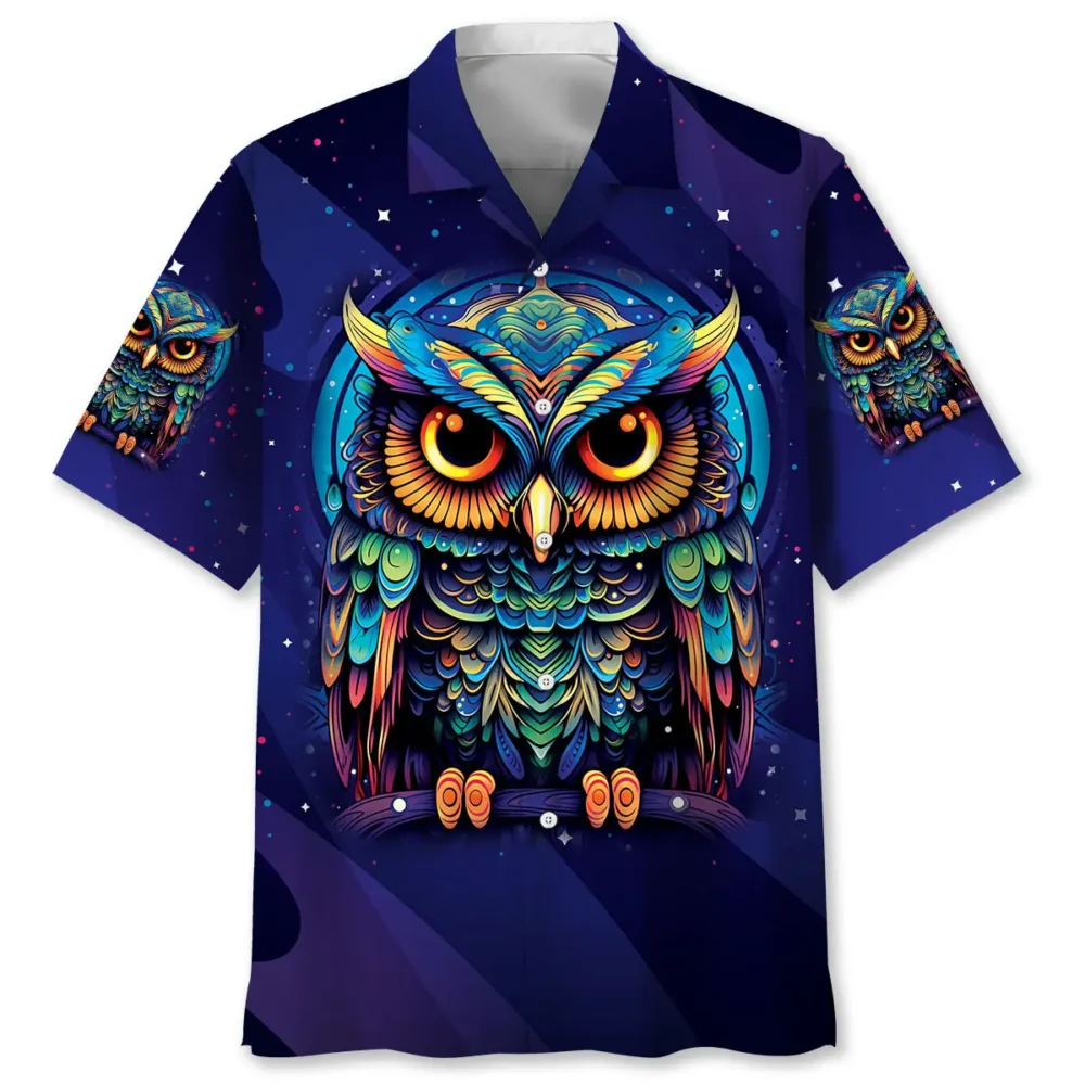 Night Owl Art Hawaiian Shirt BS2763715 - Been Store