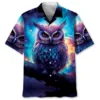 Night Sci-fi Owl Art Hawaiian Shirt BS2763716 - Been Store