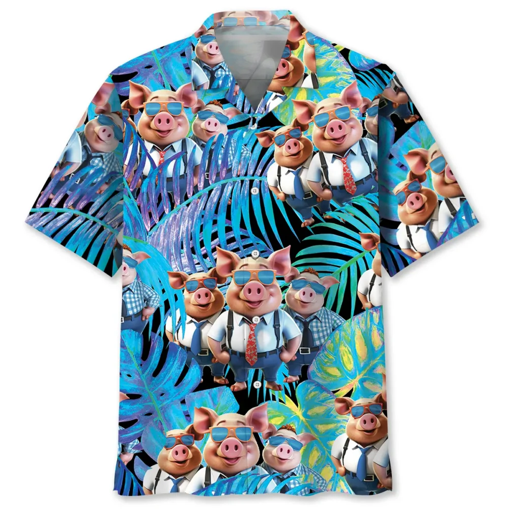 Officer Pigs Hawaiian Shirt Men BS2762975 - Been Store
