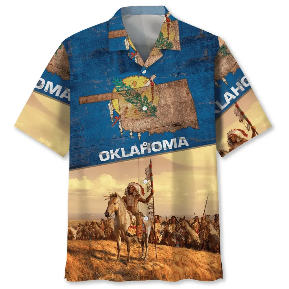 Oklahoma Native Proud Hawaiian Shirt BS2763803 - Been Store