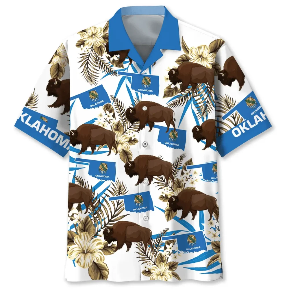 Oklahoma State Proud Hawaiian Shirt BS2763793 - Been Store
