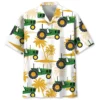 Palm Tree Green Tractor Hawaiian Shirt BS2763689 - Been Store