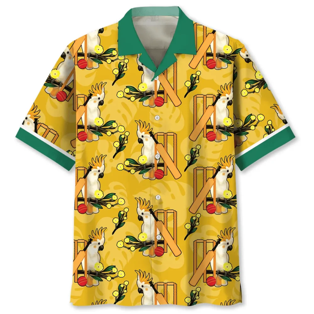 Parot Cricket Hawaiian Shirt BS2763268 - Been Store