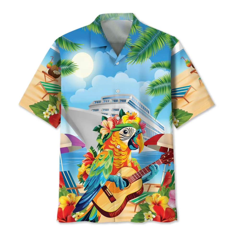 Parrot Cruise Aloha Hawaiian Shirt BS2763473 - Been Store