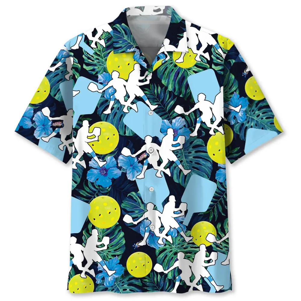 Pickleball Tropical Hawaiian Shirt BS2762992 - Been Store