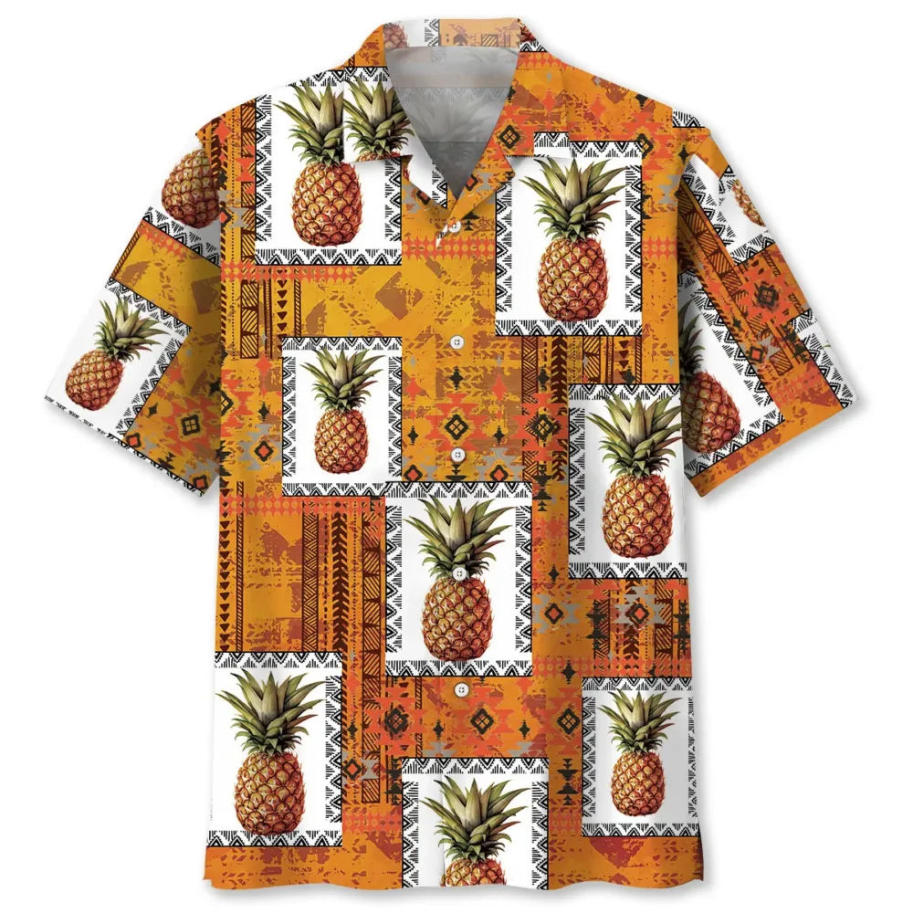 Pineapple Hawaiian Shirt Men BS2763025 - Been Store