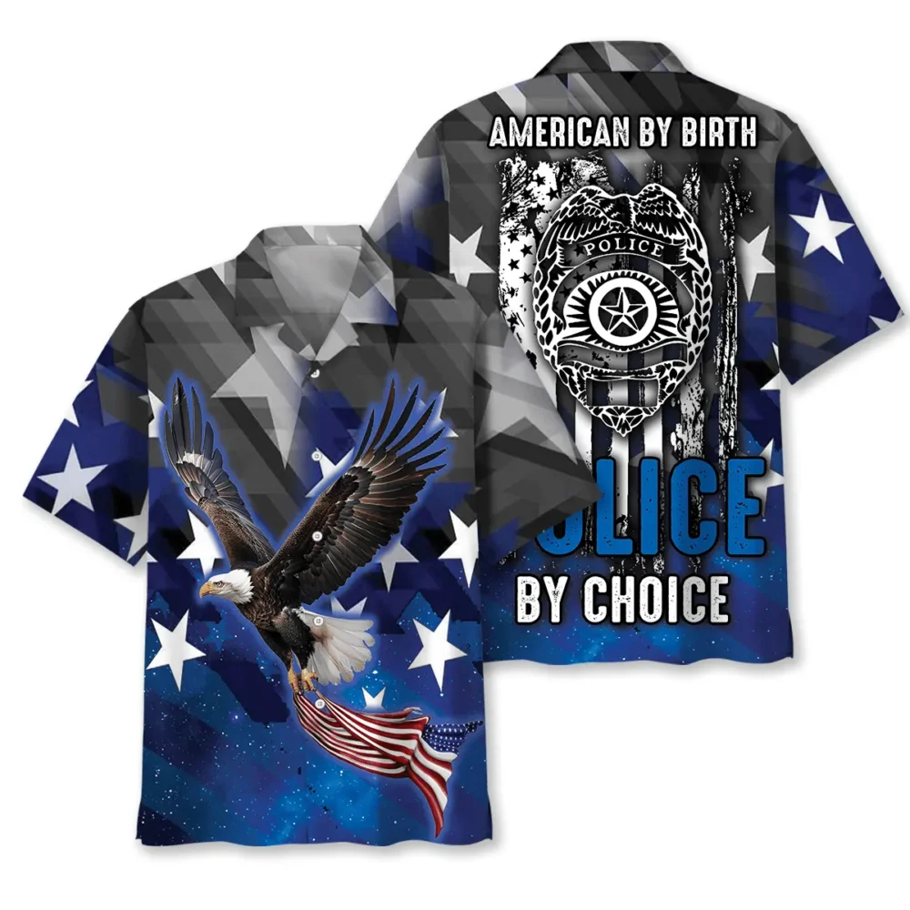 Police By Choice Hawaiian Shirt BS2763879 - Been Store