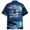 Police The Legend Has Retired Hawaiian Shirt BS2763757 - Been Store
