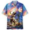 Prehistoric Dinosaur Volcano Hawaiian Shirt BS2763960 - Been Store