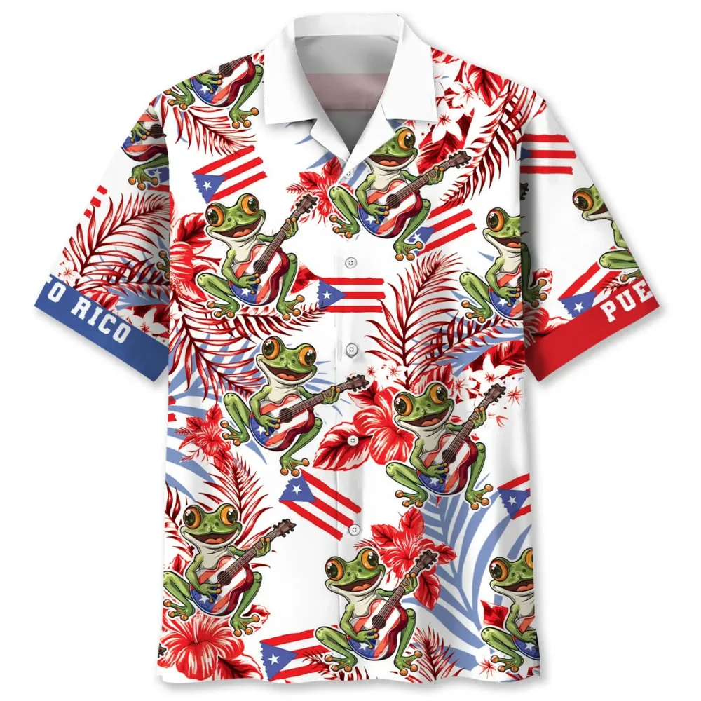 Puerto Rico Proud Hawaiian Shirt BS2763723 - Been Store