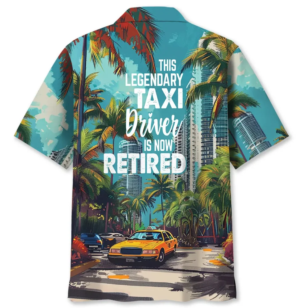 Retired Taxi Driver Hawaiian Shirt BS2763933 - Been Store