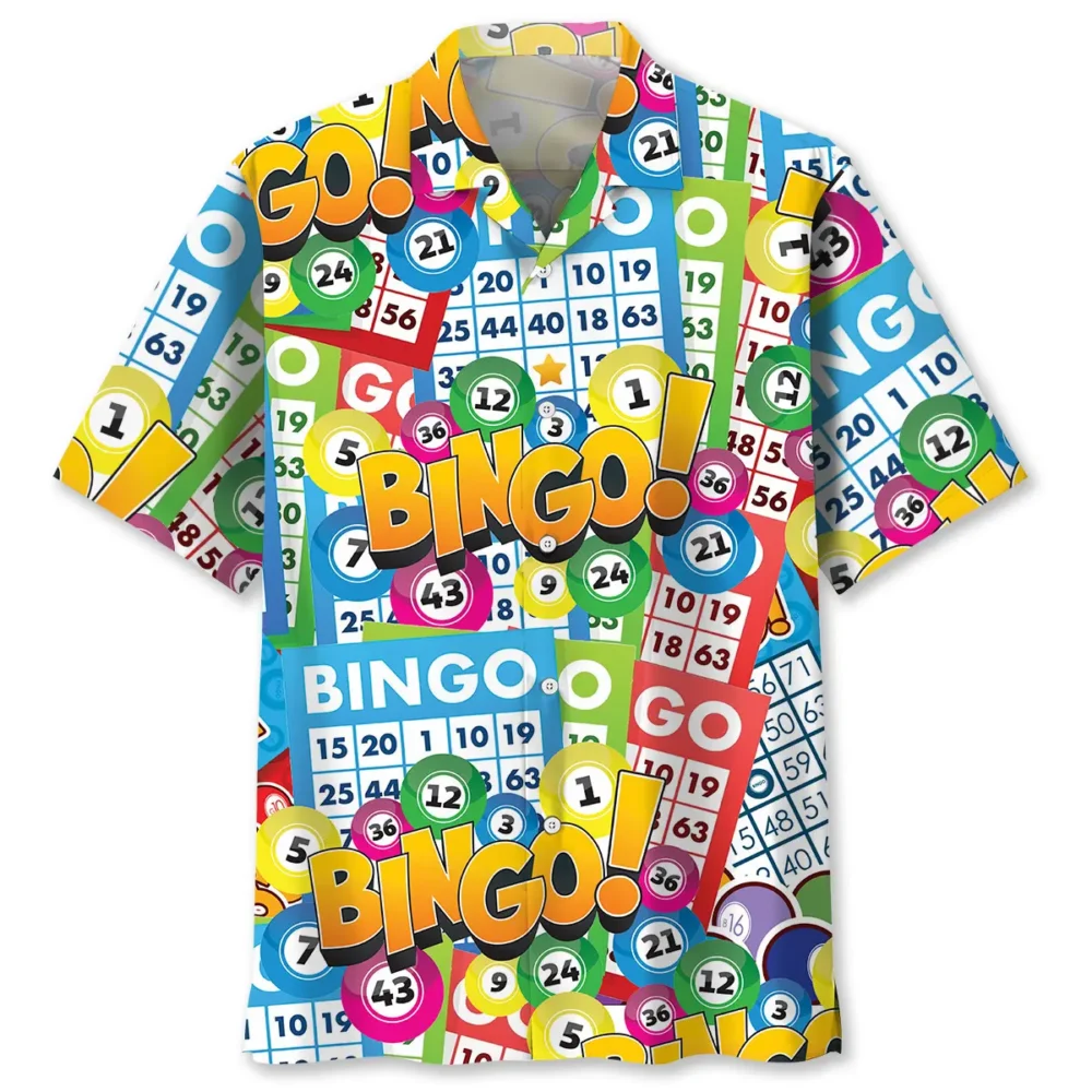 Retro Bingo Lover Hawaiian Shirt BS2763477 - Been Store