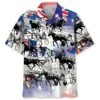 Retro Horse Harness Racing Hawaiian Shirt BS2763359 - Been Store