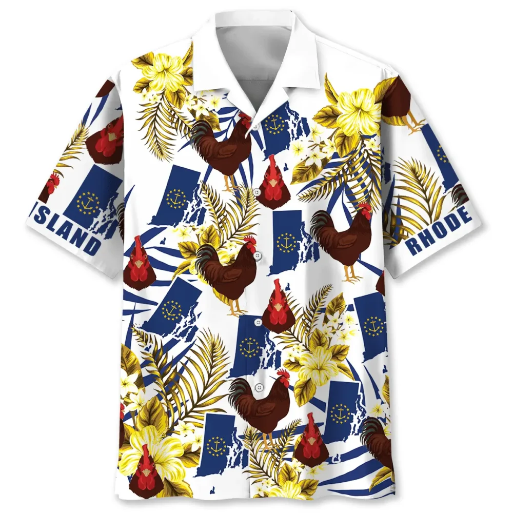 Rhode Island Proud Hawaiian Shirt BS2763865 - Been Store