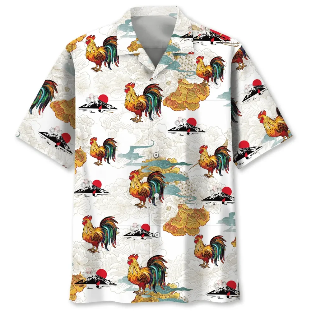 Rooster Hawaiian Shirt BS2763161 - Been Store