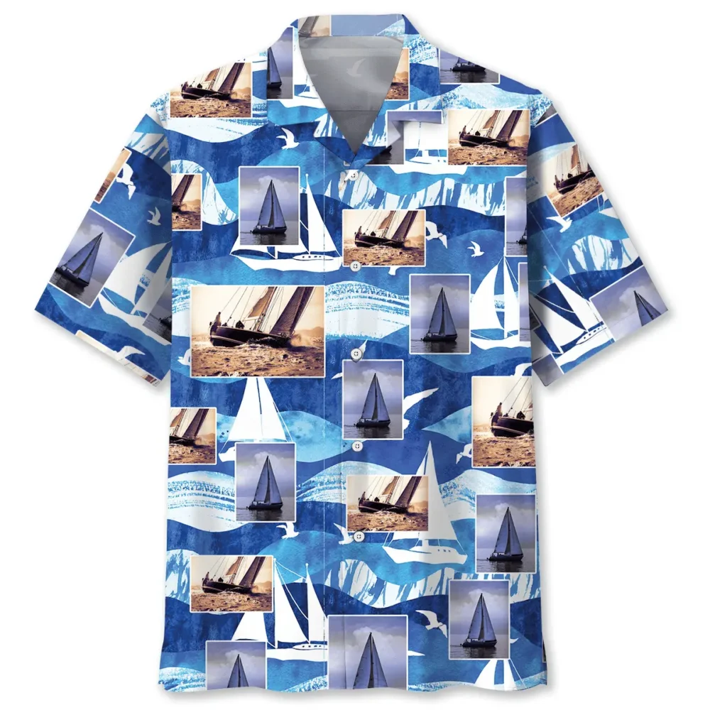 Sailboat Aventure Hawaiian Shirt BS2763514 - Been Store