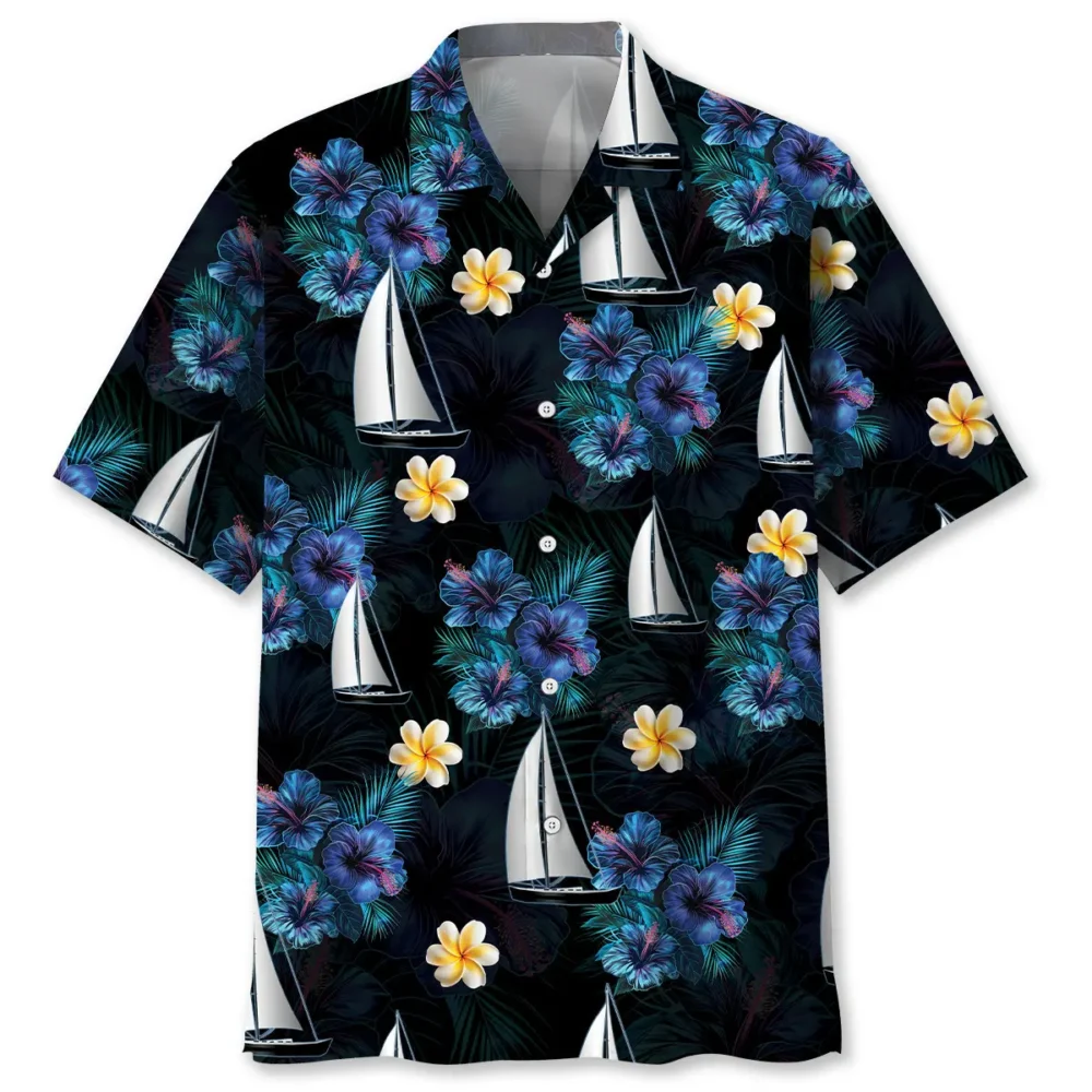 Sailboat Hawaiian Shirt BS2763418 - Been Store