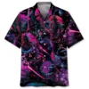 Samurai Neon Art Hawaiian Shirt BS2763489 - Been Store
