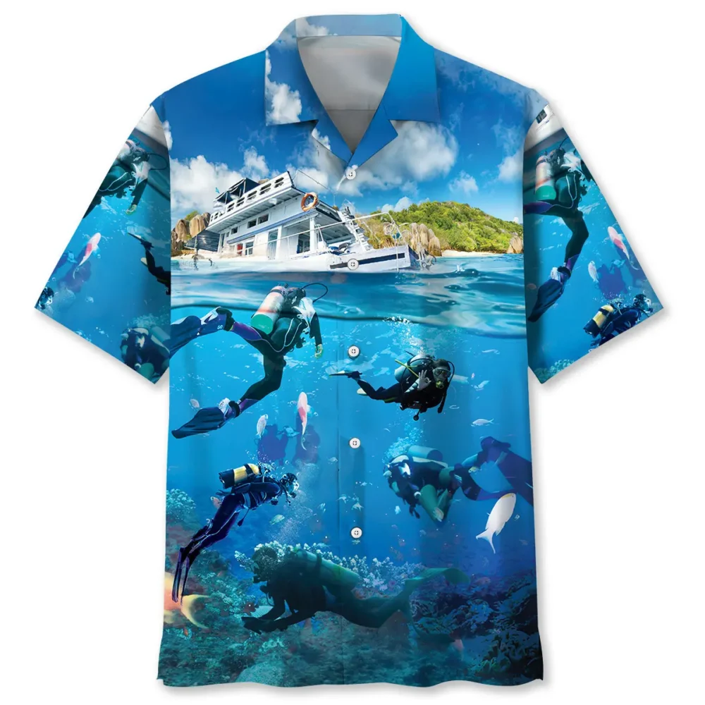 Scuba Diving Cruise Vacation Hawaiian Shirt BS2763407 - Been Store