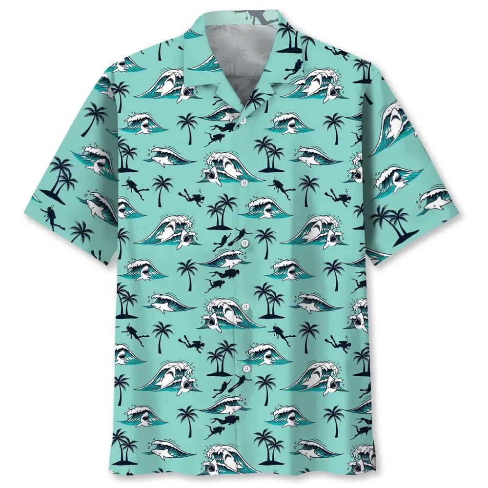 Scuba Diving Island Hawaiian Shirt BS2763402 - Been Store